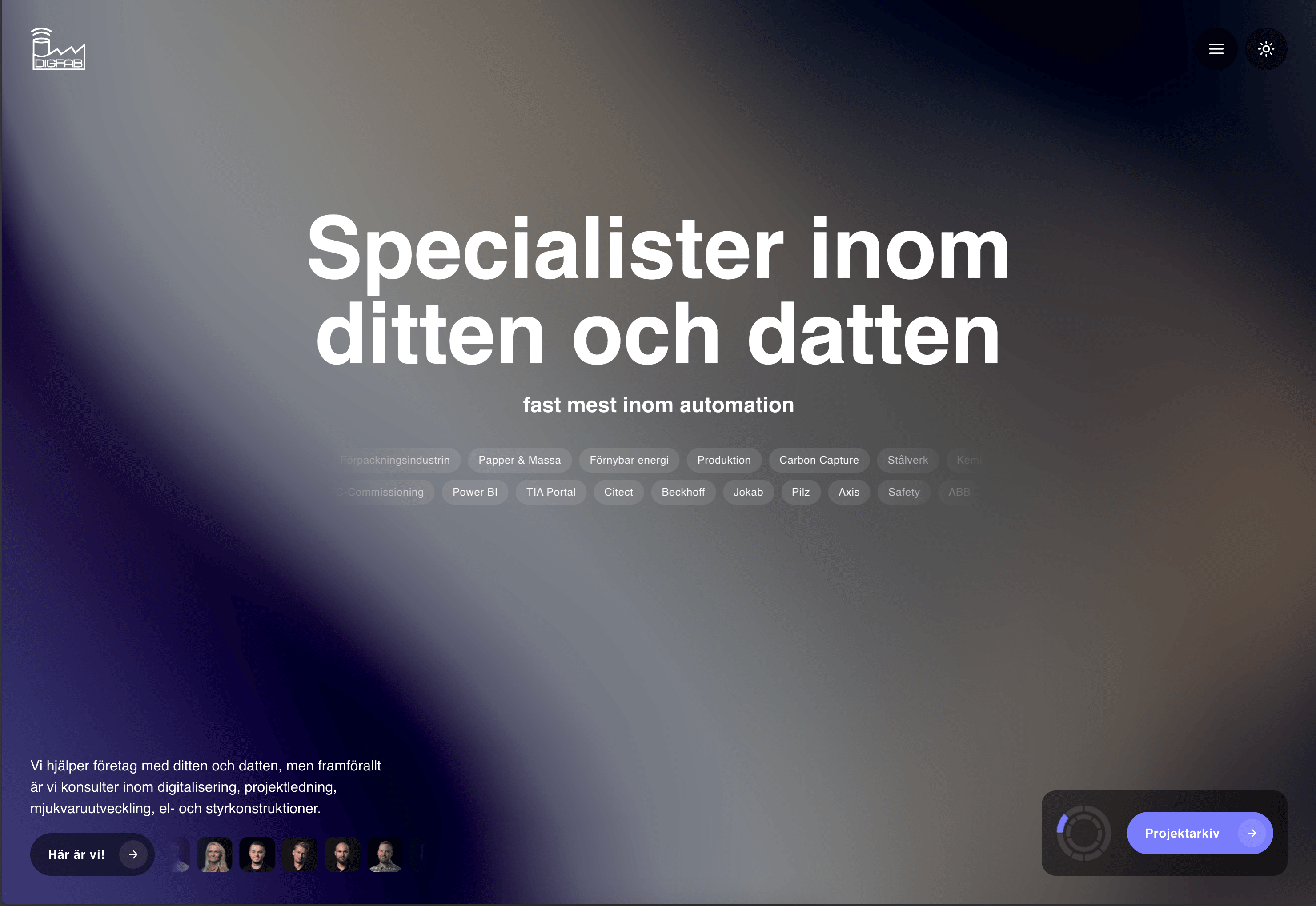 DigFab Website — project by Enra Digital for DigFab