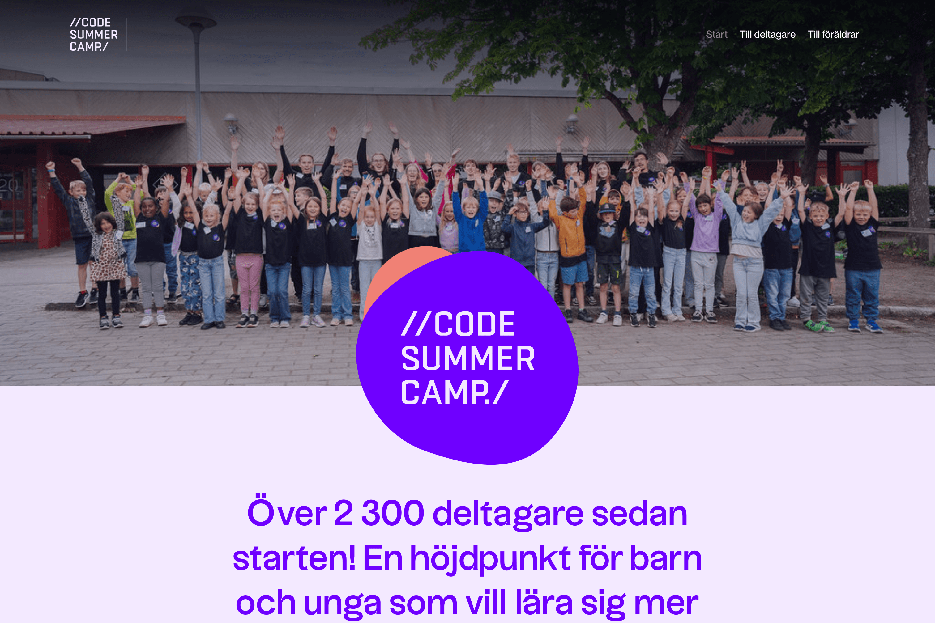 Code Summer Camp — project by Enra Digital for Code Summer Camp